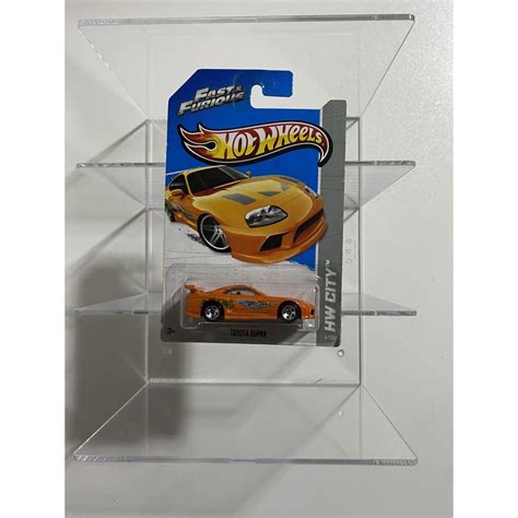 Hot Wheels Toyota Supra HW CITY Fast Furious OF Orange Shopee Thailand