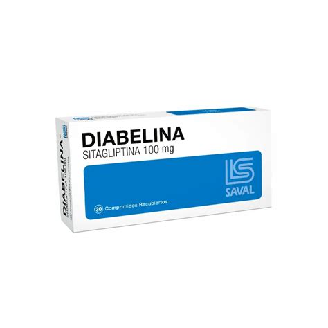 Diabelina Sitagliptina 100 Mg Cont 30 Comprimidos Recubiertos Punto