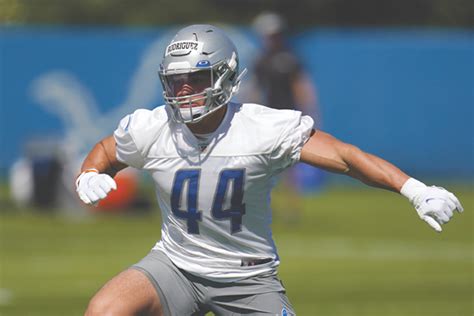 Detroit Lions Rookie Linebacker Malcolm Rodriguez A Hard Knocks Star