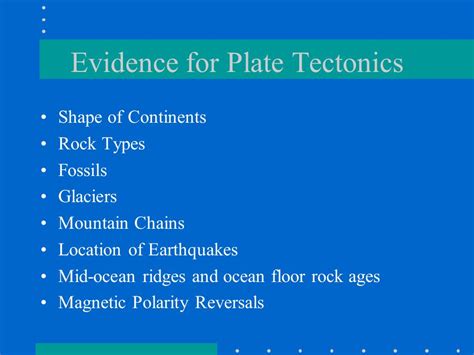 Evidence Of Plate Tectonics Exploring Earthquakes, 41% OFF