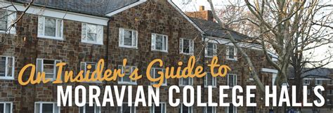 Insider's Guide: Moravian College Residence Halls | Moravian College