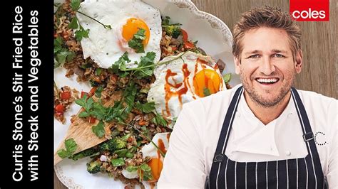 Curtis Stones Stir Fried Rice With Steak And Vegetables Youtube