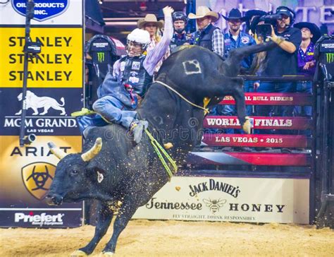 PBR Bull Riding World Finals Editorial Stock Image - Image of rodeo ...