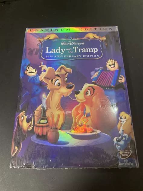 LADY AND THE Tramp 2 DVD Platinum 50th Anniversary Ed Slipcase Genuine ...