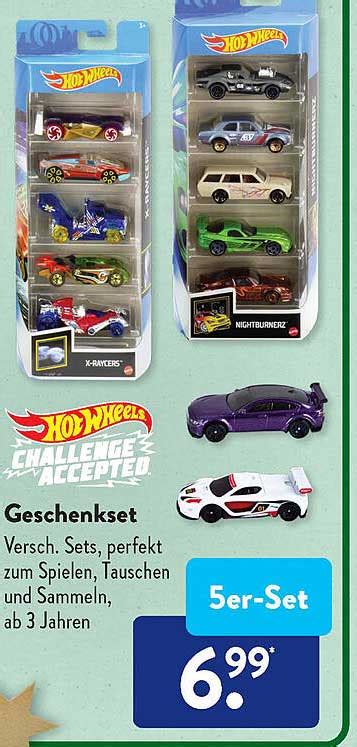 Hot Wheels Geschenkset Angebot bei ALDI SÜD 1Prospekte de