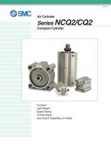 Cilindro Pneumatico Ncq Smc Corporation Of America A Doppio