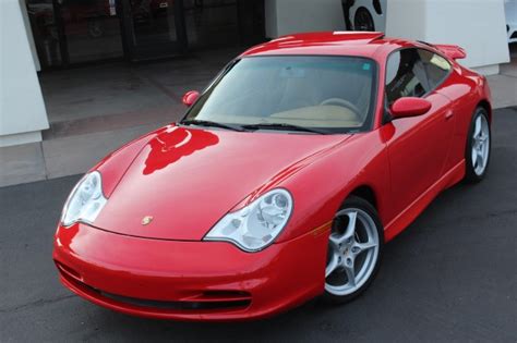 Guards Red 36K Mile Porsche 996 Carrera 6sp FirstFlatSix