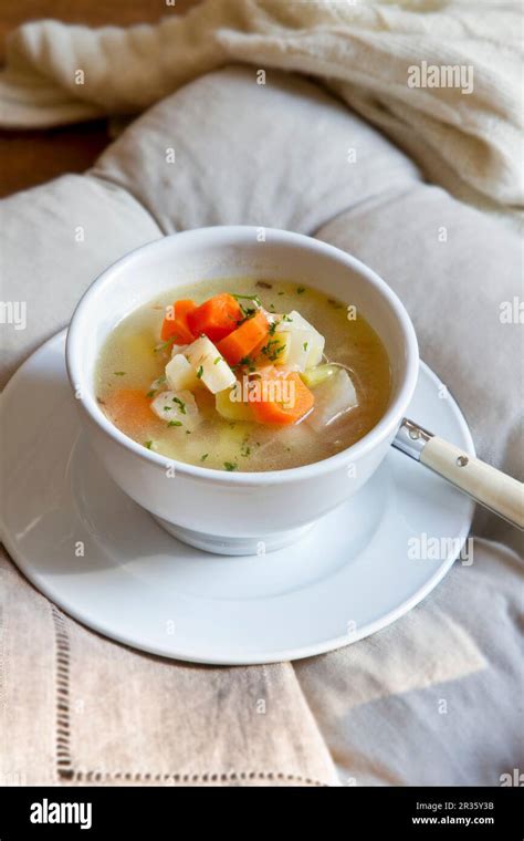 Root vegetable soup Stock Photo - Alamy