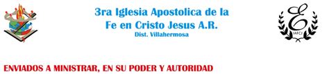 3ra Iglesia Apostolica De La Fe En Cristo Jesus A R