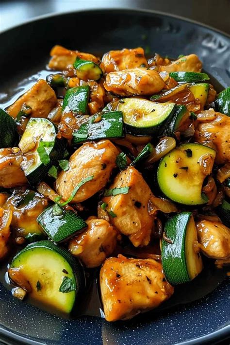 chicken zucchini stir fry recipe