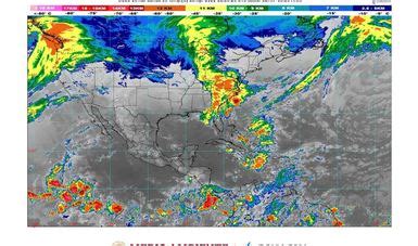 Se prevén lluvias fuertes descargas eléctricas y posible granizo en