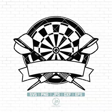 Darts Logo Svg Dartscheibe Svg Dart Spiel Svg Dart Svg Darts Clipart