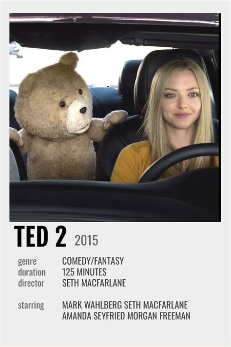 Ted 2 Polaroid Poster | Ted movie, Film posters minimalist, Movie ...