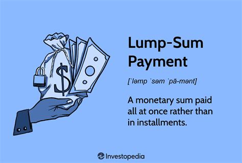 What Is A Lump Sum Payment And How Does It Work Nutrinat