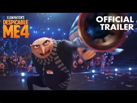 Despicable Me 4 Official Trailer Video