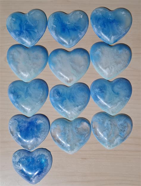Resin Hearts Round 2 - stunning results! by ShivasLair on DeviantArt