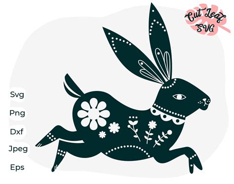 Rabbit Folk Art