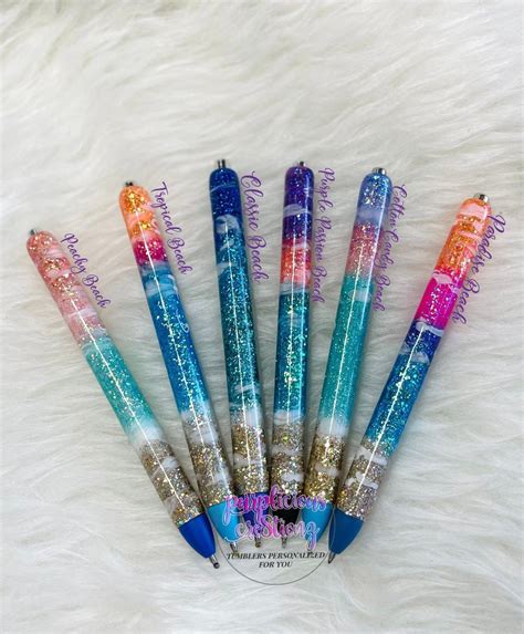 Resin and glitter inkjoy gel pens – Artofit
