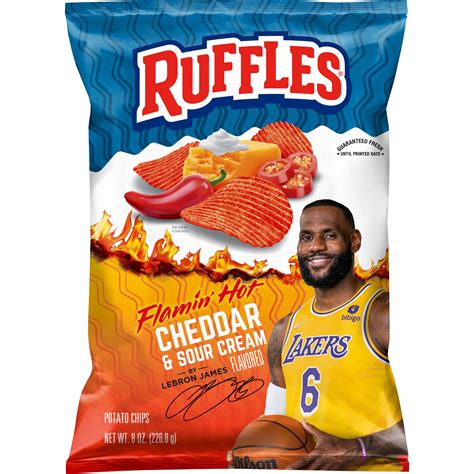 Ruffles Flamin Hot Cheddar Sour Cream Flavored Potato Chips SmartLabel