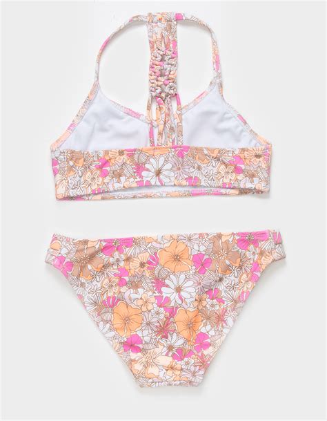 Coral And Reef Emilia Girls Bralette Bikini Set Multi Tillys