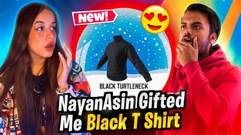 Nayanasin Gifted Me Black T Shirt Prank Gone Wrong Reaction Of My