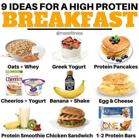 💥9 HIGH PROTEIN BREAKFAST IDEAS!!!💥 - As you probably already know I’m not a big fan of telling ...