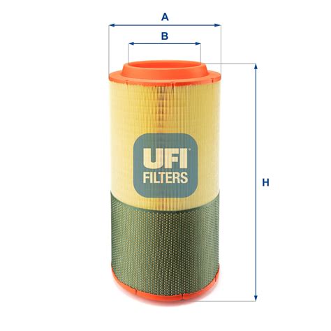 Ufi Filters Air Filter Industrial Vehicles A