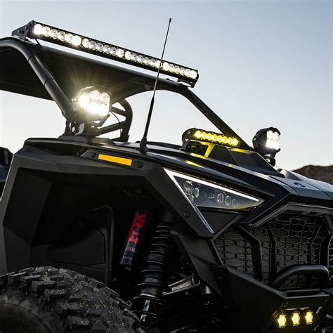 Baja Designs LP4 LED Light Pod A Pillar Kit For Polaris RZR Pro R Pro R 4