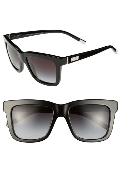 Giorgio Armani Garçonne 54mm Sunglasses Nordstrom