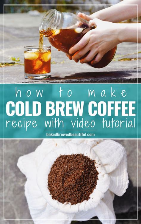 Homemade Cold Brew Coffee Recipe Without Any Fancy Equipment Recipe In 2021 Homemade Cold