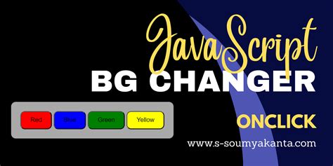 Change Background Color With Javascript