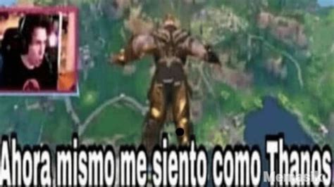 Me Siento Como Thanos Xdxdxd YouTube