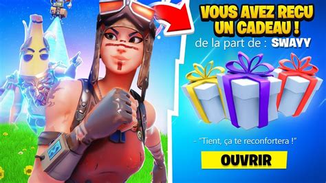 J OFFRE UN SKIN FORTNITE POUR LES 600 ABONNES YouTube