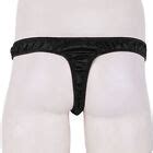 Mens Lingerie Satin Ruffled Bikini Thong Underwear Stretchy Panties Brief EBay