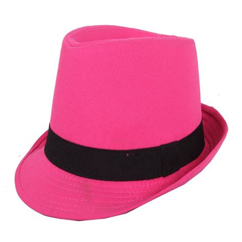 Buy Beautiful Pink Fidora Hat For Men Jsmfhcp1235 Online ₹285 From