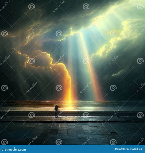 Truth is Revealed To Man. Holy Rays from the Sky To the Wanderer. a