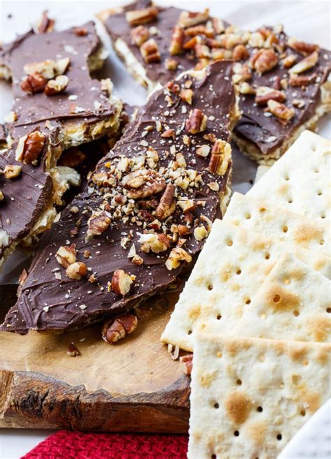 Saltine Cracker Candy Spicy Southern Kitchen