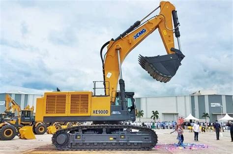 Xcmg Lan A Escavadeira De Toneladas De Olho No Mercado Da Minera O