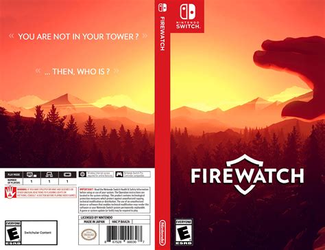 Nintendo Switch cover : r/Firewatch