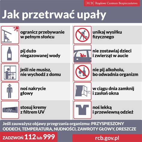 Jak przetrwać upały Starostwo Powiatowe w Augustowie