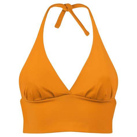 Project Cece Recycling Bikini Top Fjordella Mango Yellow