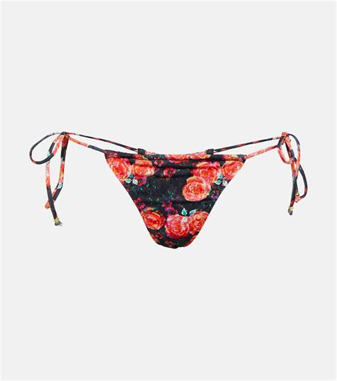 BANANHOT Bell Floral Bikini Bottoms Multicoloured Editorialist
