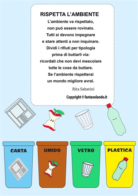 Poesie Per Il Progetto Di Educazione Ambientale Artofit