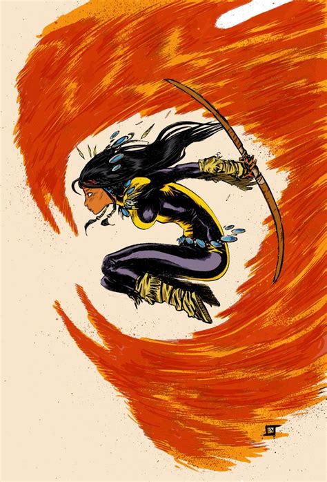 Dani Moonstar Drawn By Jeff Stokely And Colored By Chad Lawrence