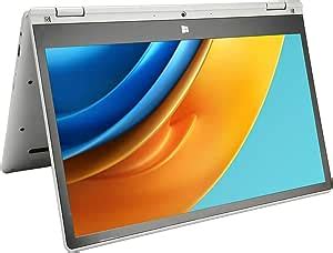 Zunate 2 In 1 Laptop PC 13 3 Zoll 360 Convertible Touchscreen Laptop