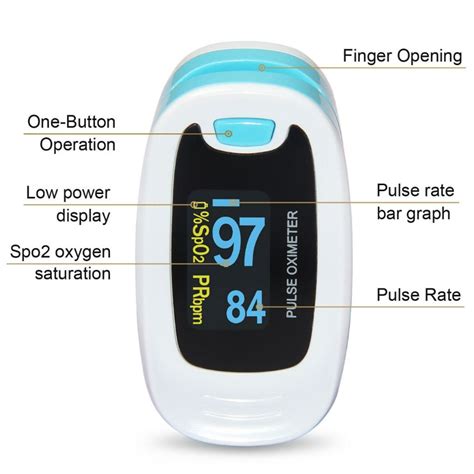 Contec Fda Oled Fingertip Pulse Oximeter Spo2 Pr Monitor Blood Oxygen