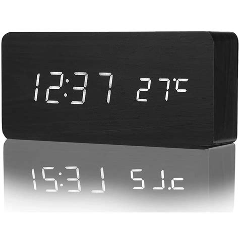 Single Face Led Digital Alarm Clock Bedroom Bedside Table Digital Watch