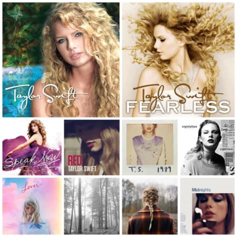 Create A Taylor Swift Album Covers Tier List Tiermaker