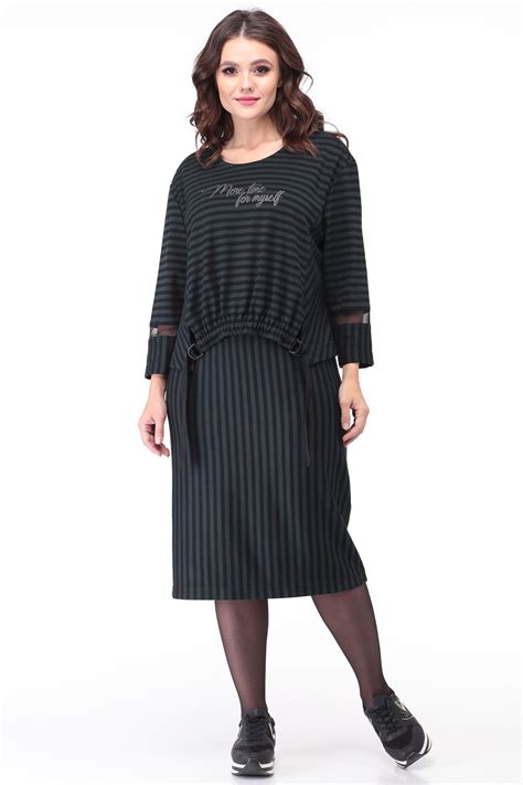 Платье трикотажное большого размера — купить недорого оптом и в розницу ...