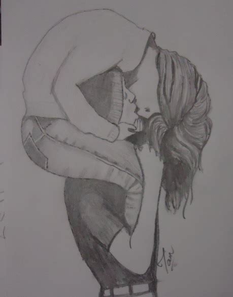 Pencil Sketches & Painting : Romantic Couples Sketches